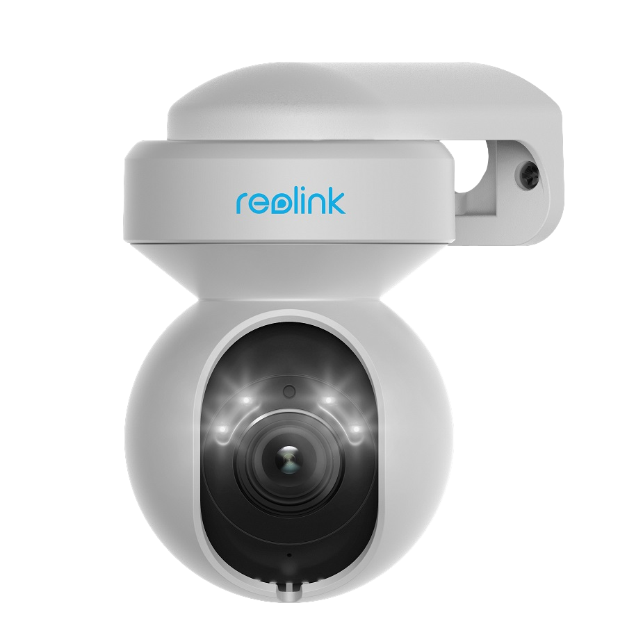 Reolink E1 Outdoor 5MP PTZ Auto Tracking AI WiFi kamera LED-kohdevaloilla