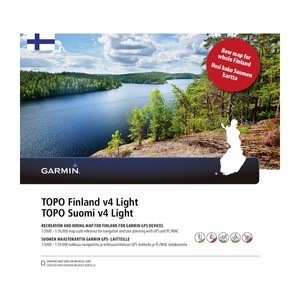 Garmin TOPO Finland v4 Light microSD-/SD-muistikortilla
